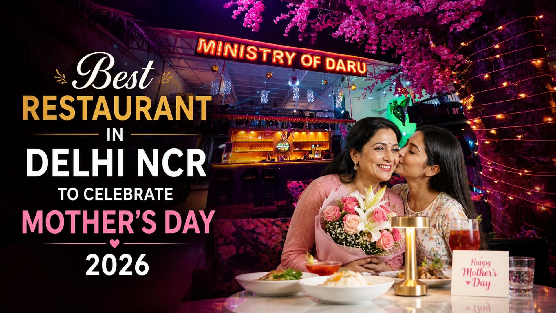 Best Restaurant in Delhi NCR to Celebrate Mother's Day 2026
