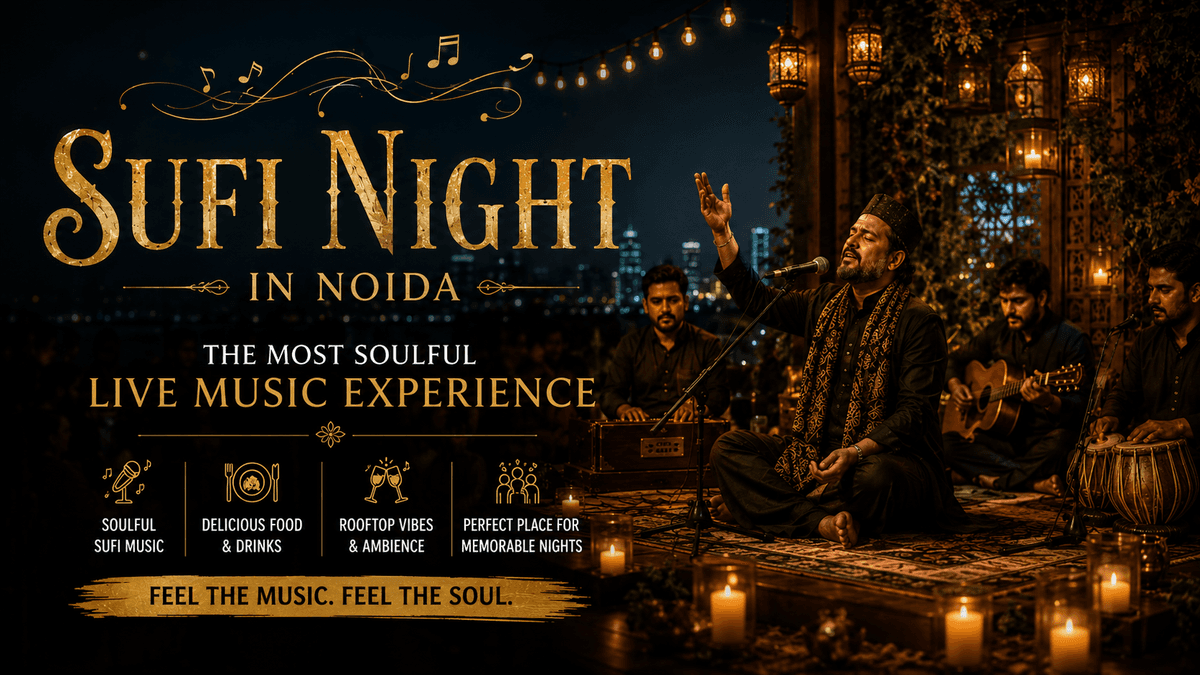 Sufi Night in Noida: The Most Soulful Live Music Experience at Ministry of Daru