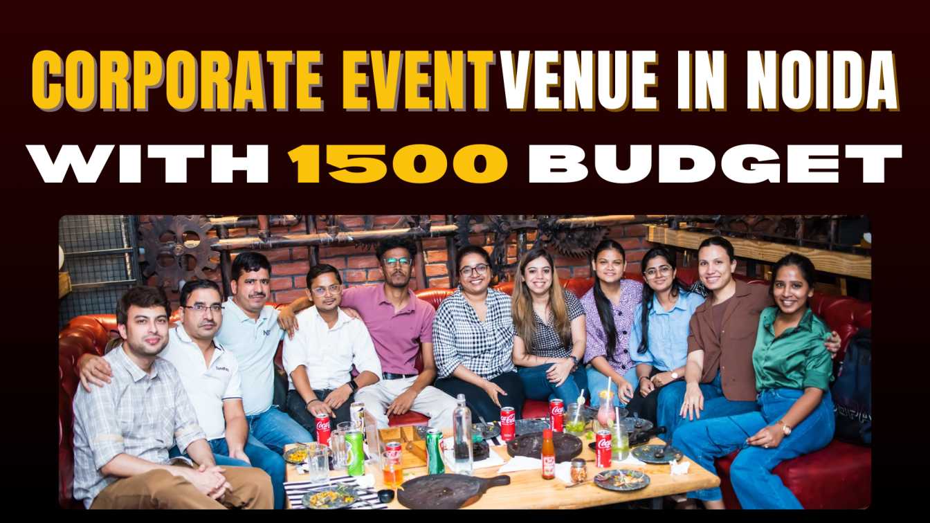 Corporate Event Venue in Noida with 1500 Budget, Why Ministry of Daru is Best