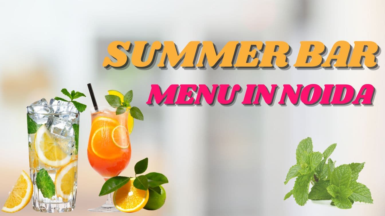 Seasonal Summer special bar menu in Noida at Ministry of Daru