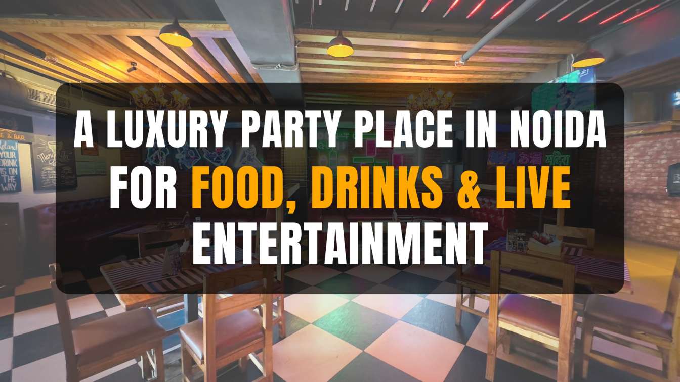 Ministry of Daru: A Luxury Party Place in Noida for Food, Drinks & Live Entertainment