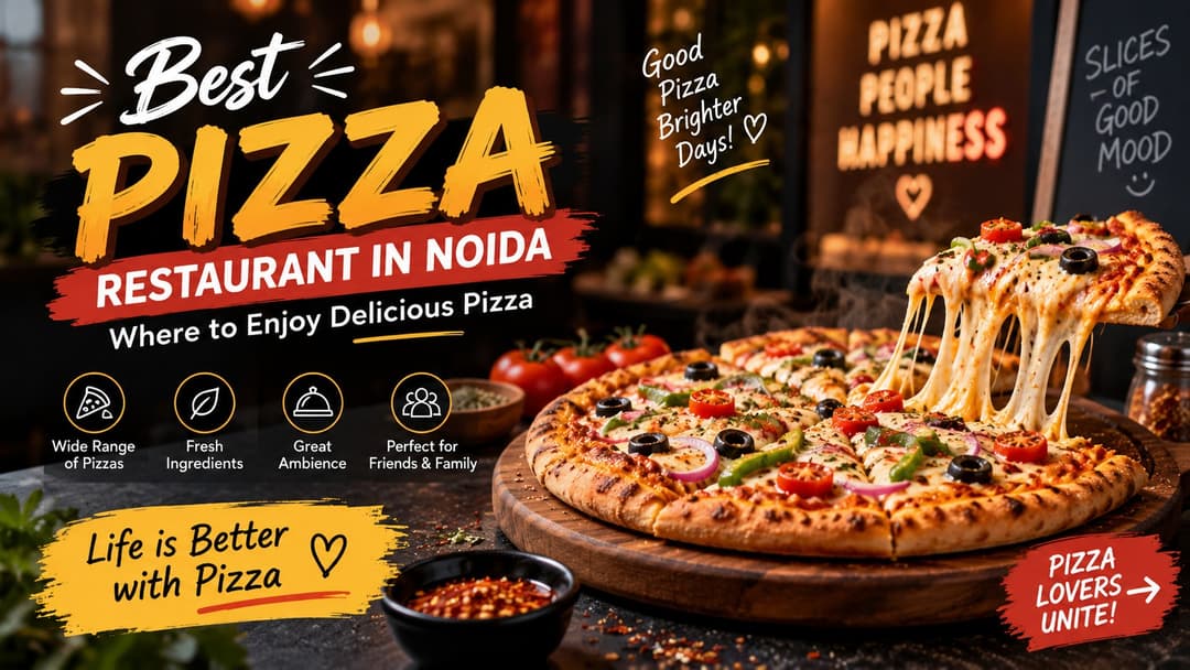 Best Pizza Restaurant in Noida: Where to Enjoy Delicious Pizza